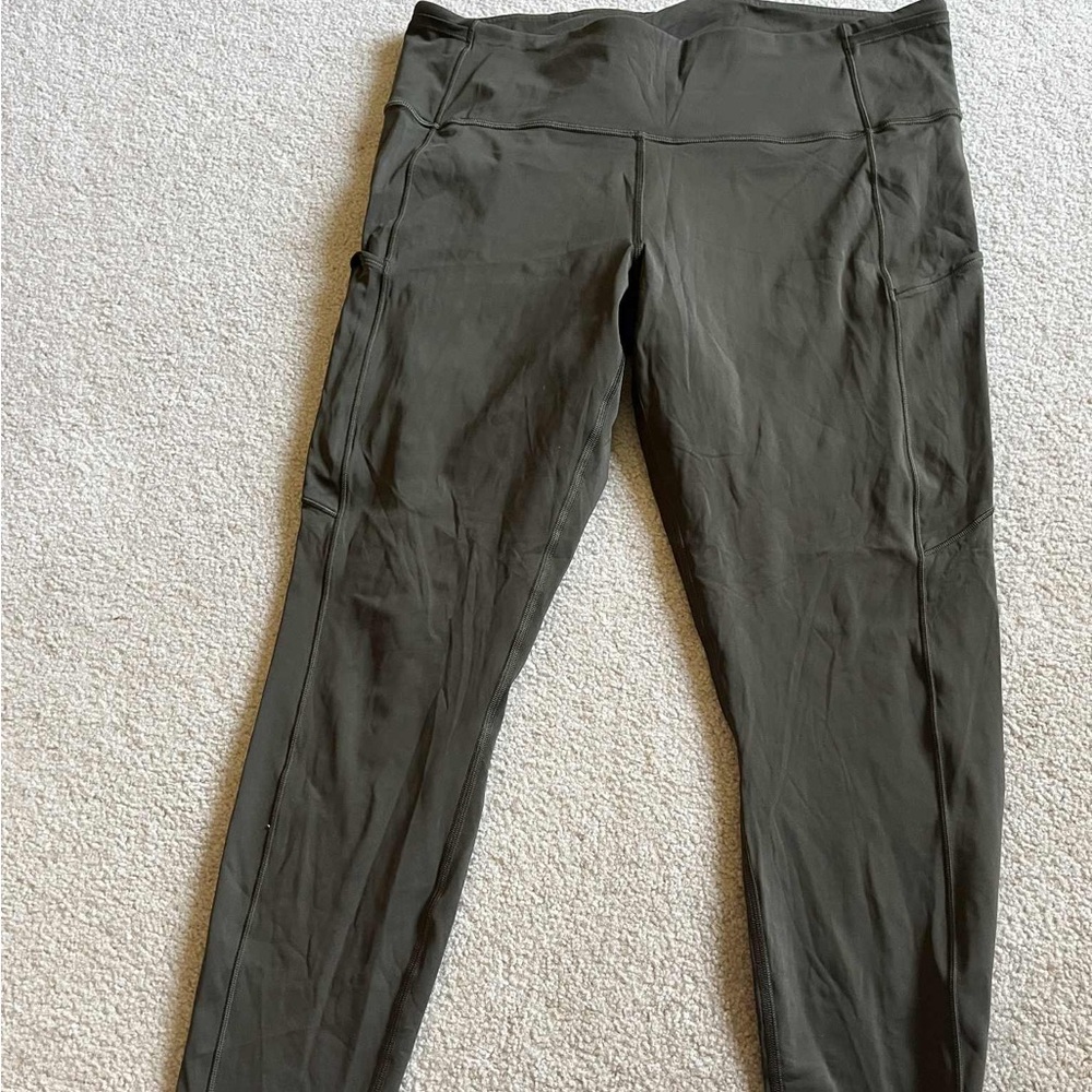 Lululemon Fast and Free Leggings sz 14